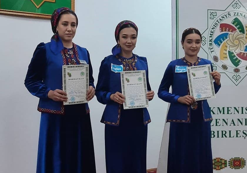 "Turkmenaragatnashyk" agency held a women's competition