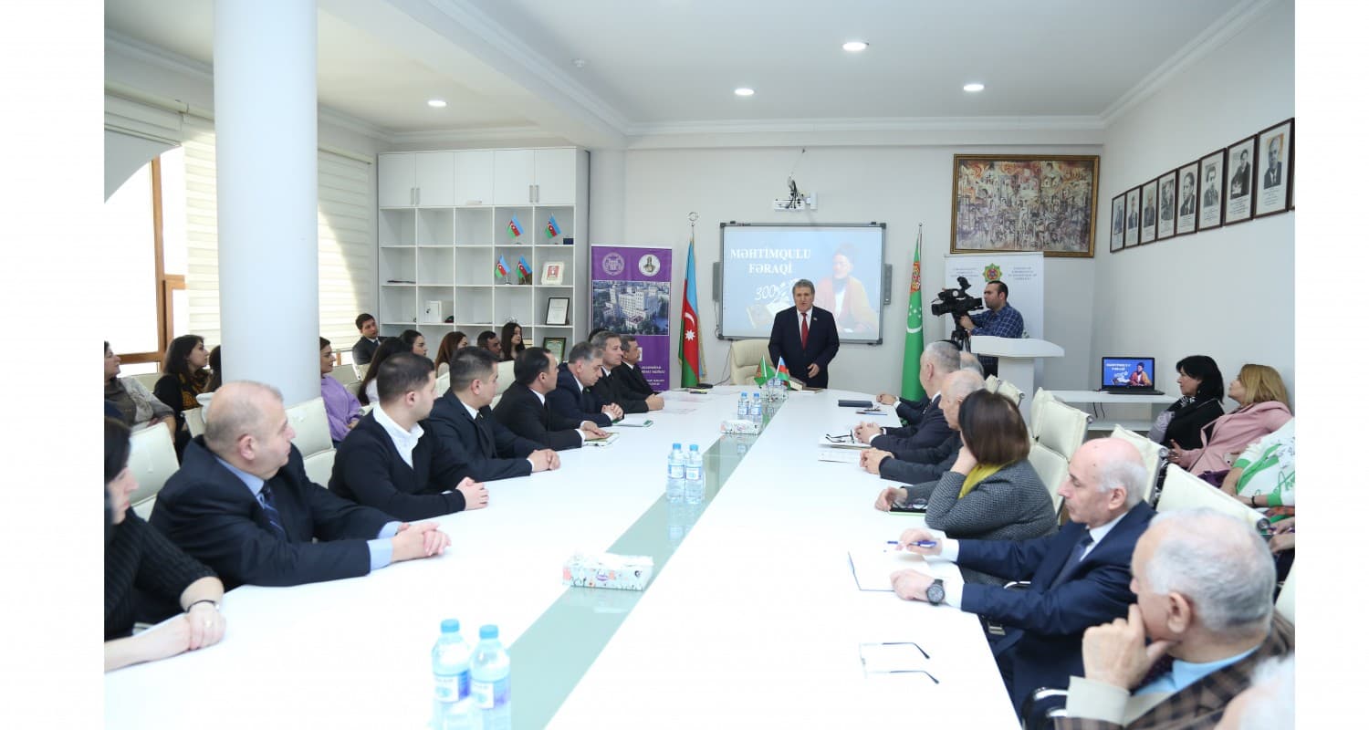 Baku hosts international conference dedicated to the 300th anniversary of Magtymguly