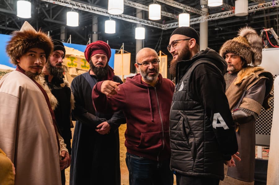The Mufti of Tatarstan played a role in a film about the Arab traveler Fadlan