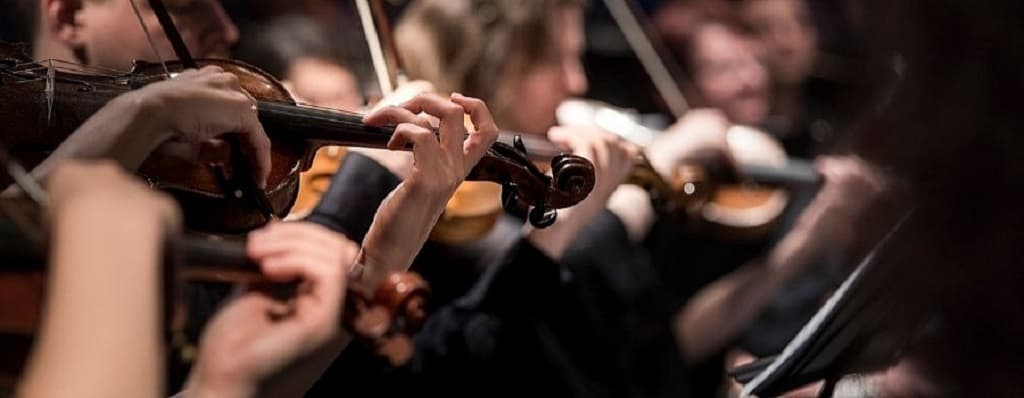 The Galkynysh Symphony Orchestra is ready to perform at the opening of the city of Arkadag