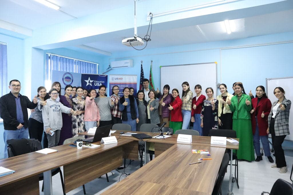USAID has launched the first DigiWomen Camp program in Turkmenistan for girls in the IT field