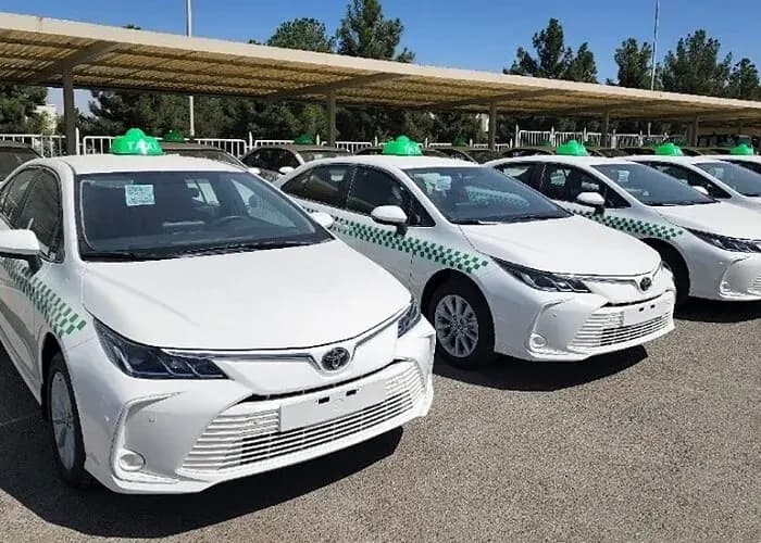 85 new taxis have started operating in Turkmenabat