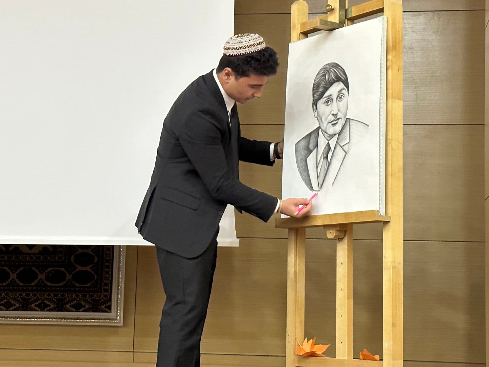 The birthday of Gurbannazar Ezizov was celebrated at the Oguz han University