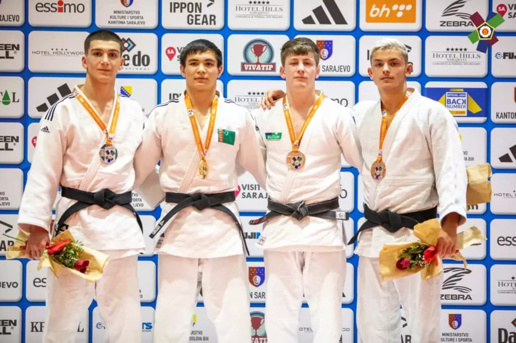 turkmenskij-dzyudoist-zavoeval-zolotuyu-medal-otkrytogo-chempionata-evropy-v-saraevo