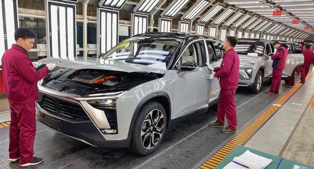 Китай впервые вышел на первое место в мире по экспорту автомобилей
