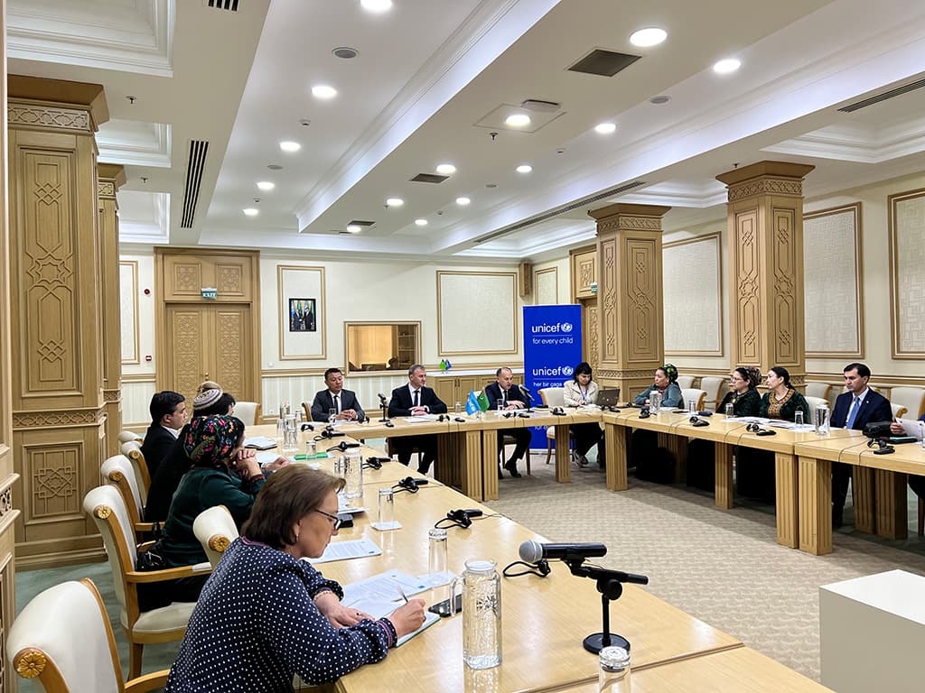 МВД Туркменистана и ЮНИСЕФ продолжают укреплять систему правосудия в интересах детей