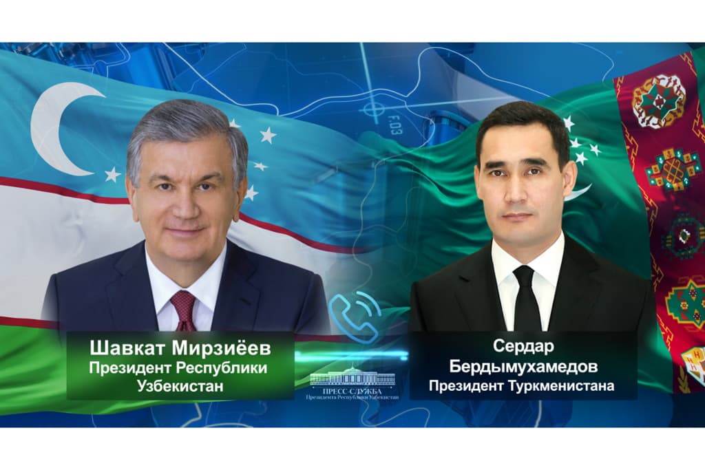 The Heads of Turkmenistan and Uzbekistan discussed the deepening of strategic partnership