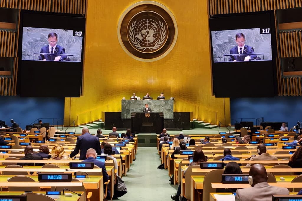 Turkmenistan outlined priorities at the High-level Forum on Sustainable Development