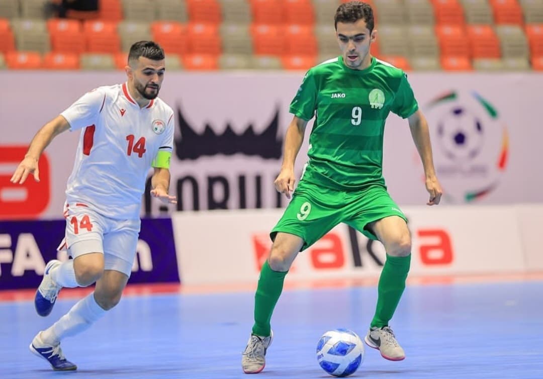 The national futsal team of Turkmenistan lost to Tajikistan at the CAFA FUTSAL CUP-2023