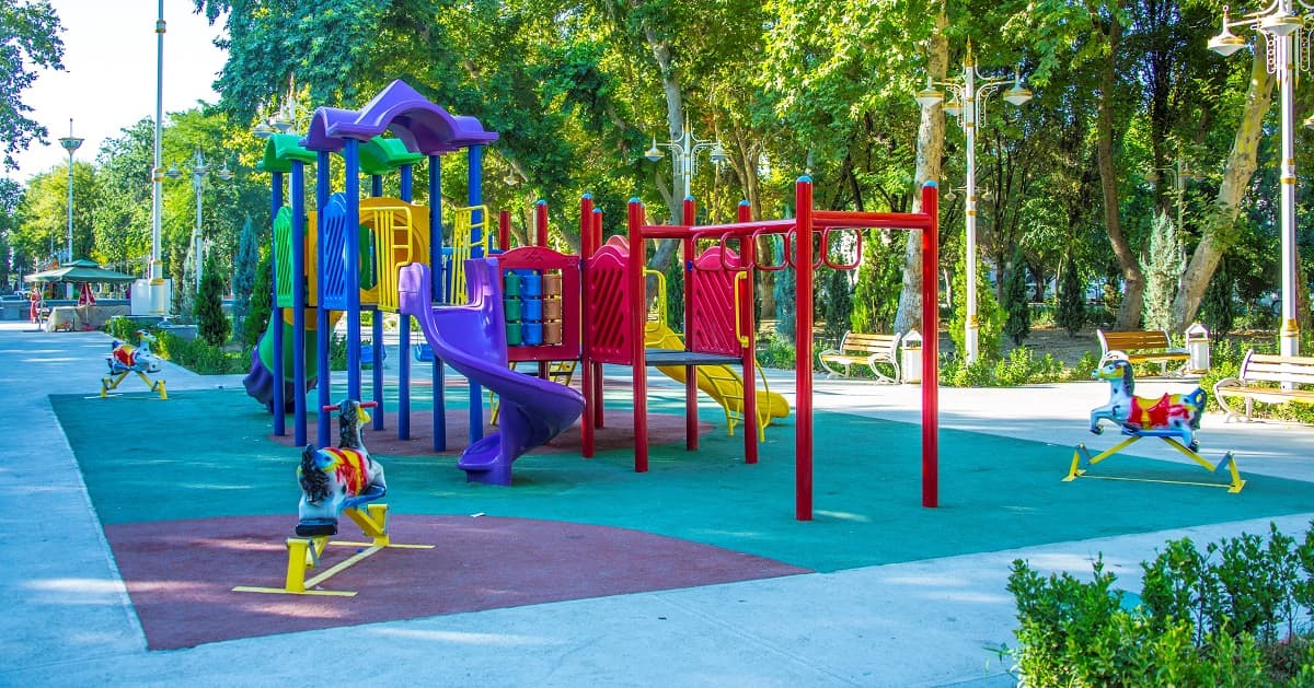 Construction of a park begins in the residential area of Choganly in the north of Ashgabat