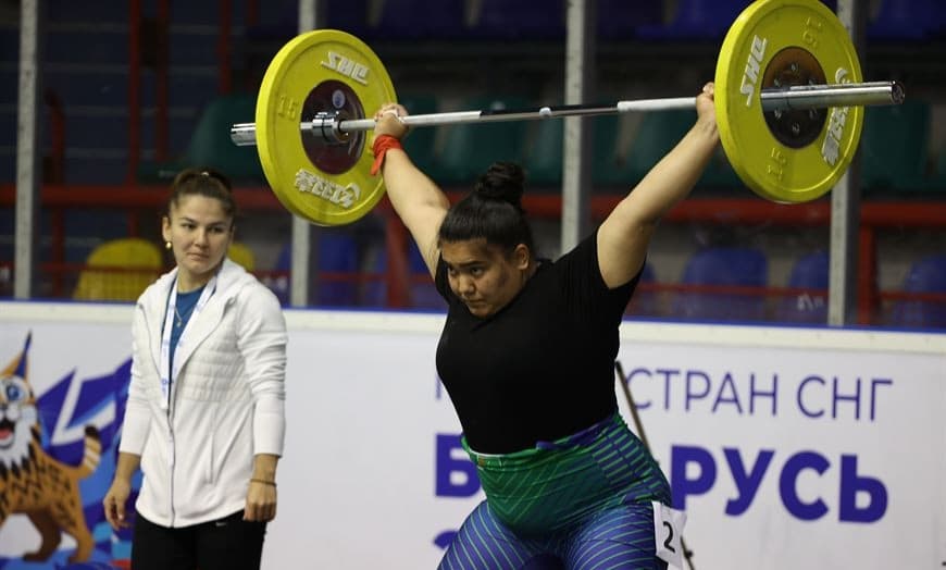 The Turkmen athlete took bronze in the weightlifting tournament of the II Games of the CIS countries