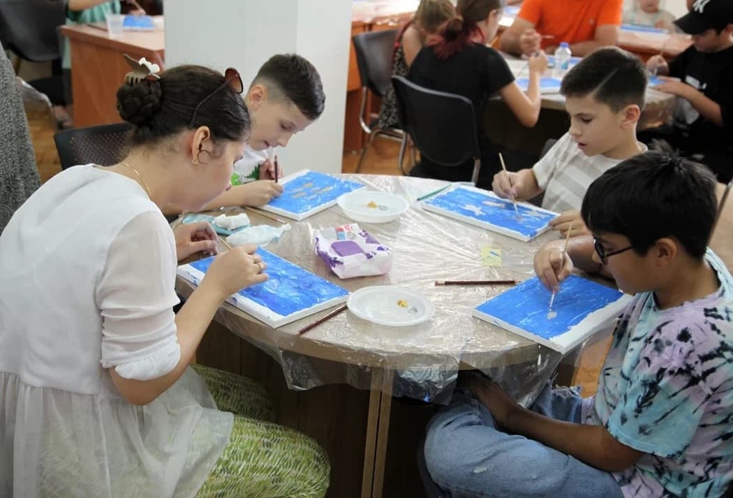 The Russian House in Ashgabat held a creative event on the topic of marine environment protection