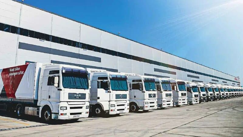 Gyrgyzystanda sebitiň iri logistika parky dörediler