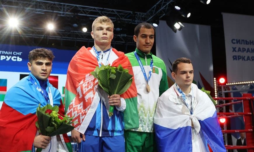 Turkmen boxer won bronze at the II Muay Thai Games of the CIS countries