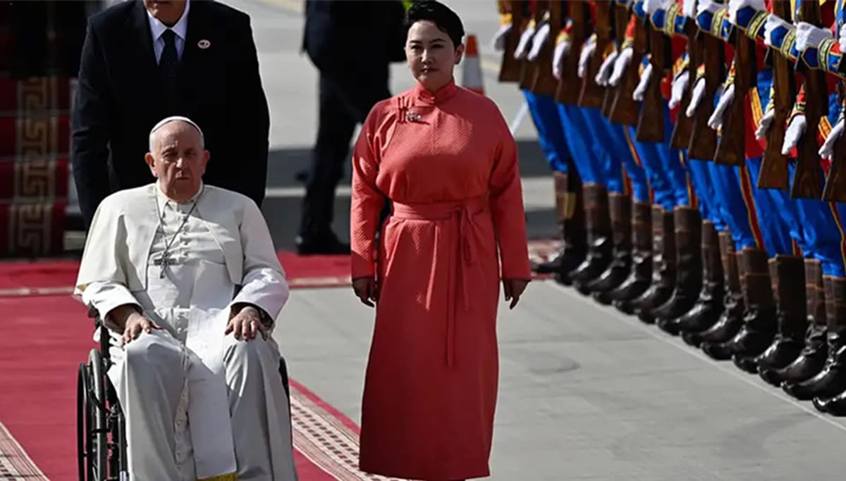 Francis became the first pope to visit Mongolia