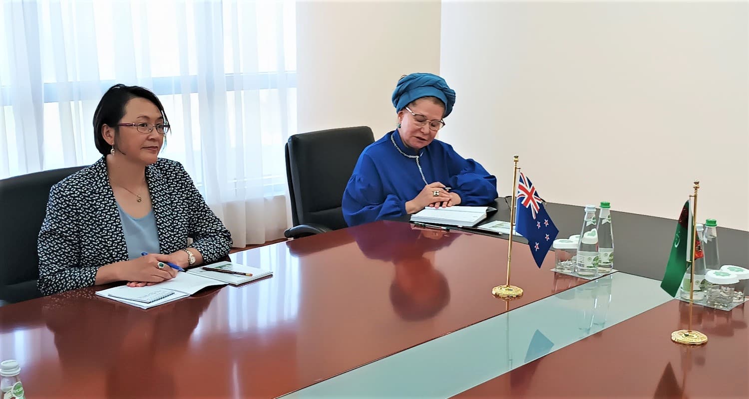 Ambassador of New Zealand arrived in Ashgabat to officially take office