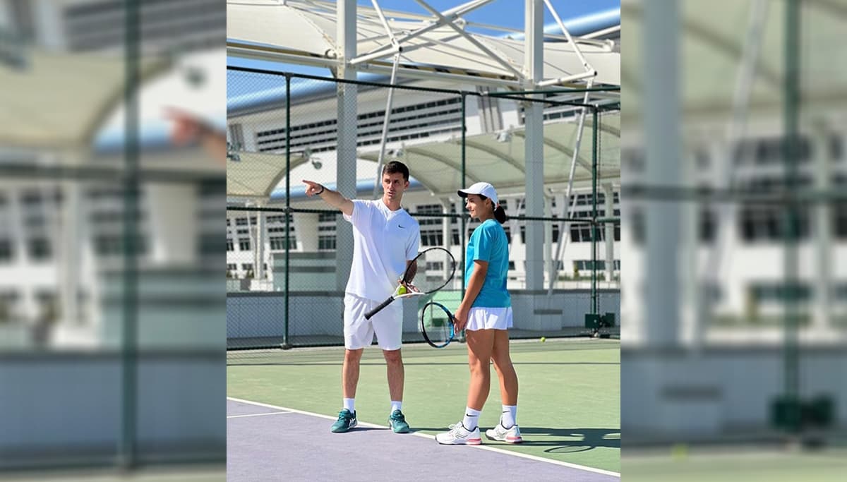 Türkmen tennisçisi Aziýa çempionatynda ýeňiji bolmagy başardy