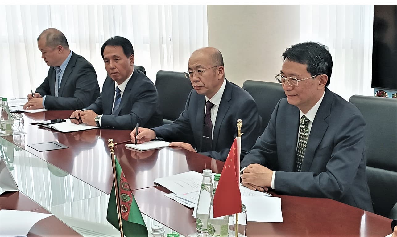 The Chinese International Development Agency is interested in projects in Turkmenistan