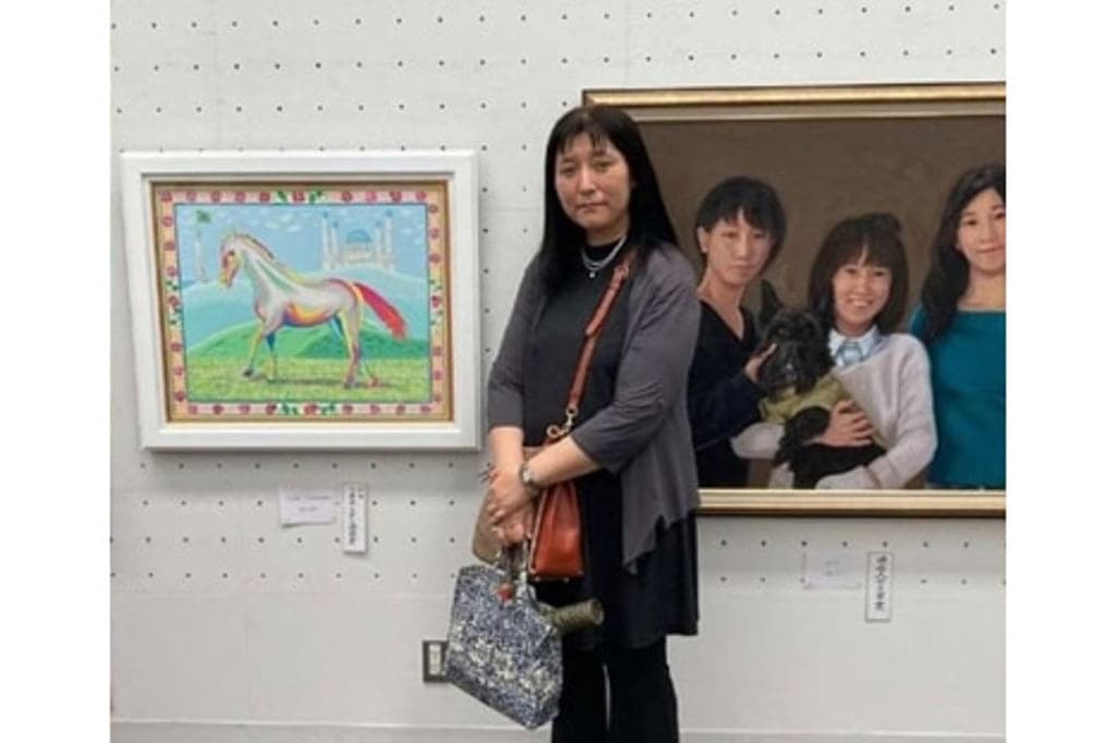 The painting "Turkmenistan" attracted the attention of the guests of the international exhibition in Tokyo
