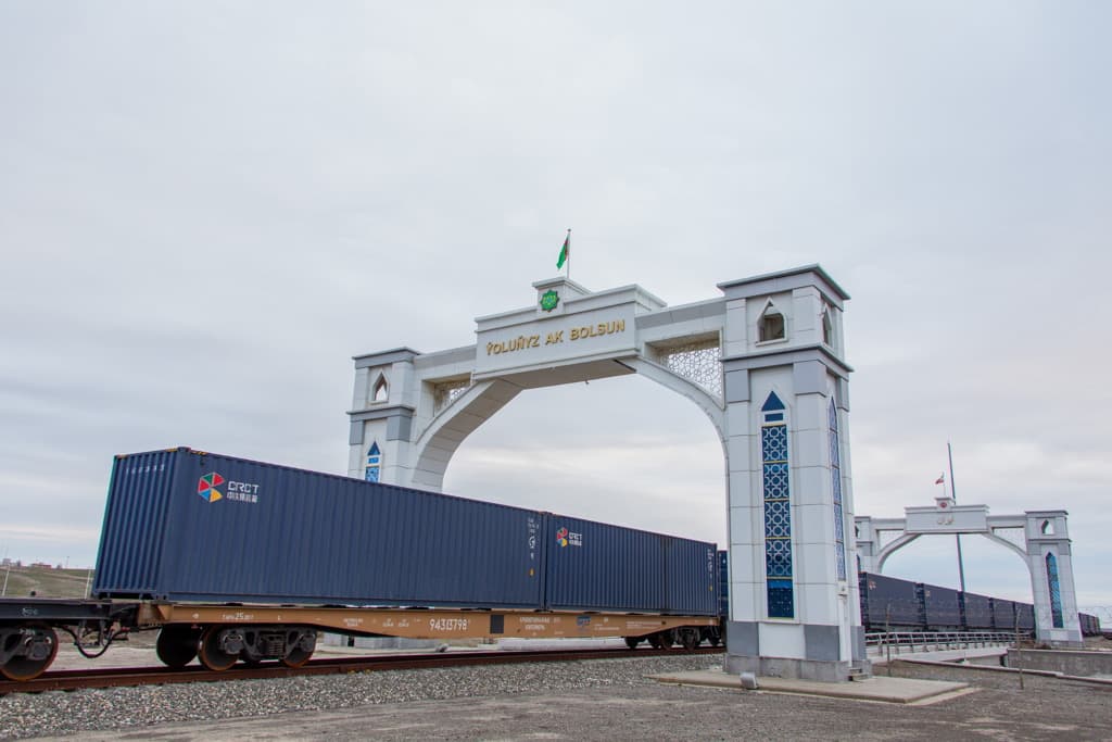 North—South railway transportation between Turkmenistan and Russia increased by 57%