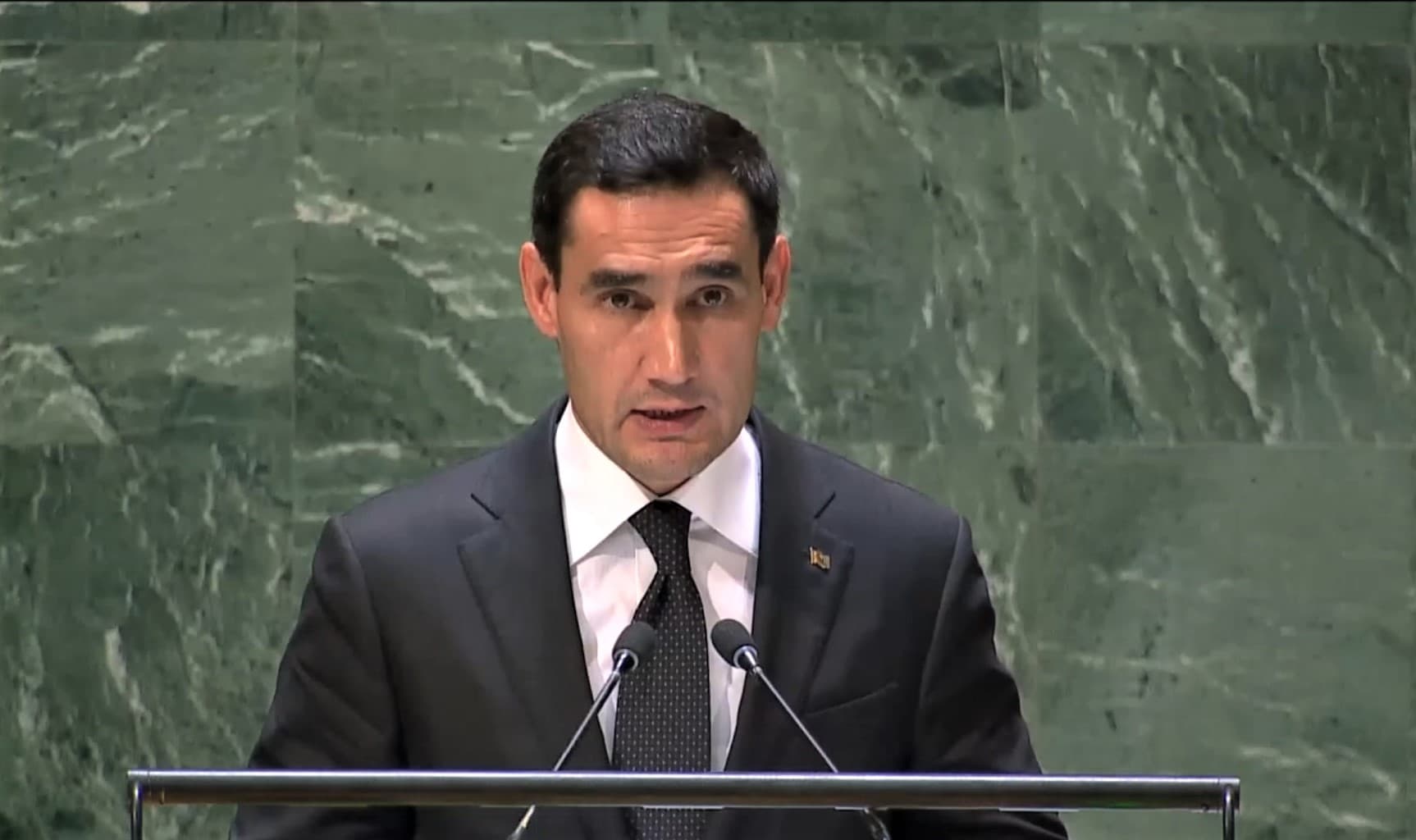 Serdar Berdimuhamedov spoke at the 78th session of the UN General Assembly