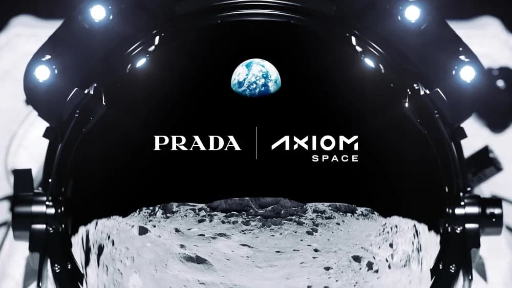 NASA Prada geýýär: moda öýi Aý kosmos penjegini dizaýn eder