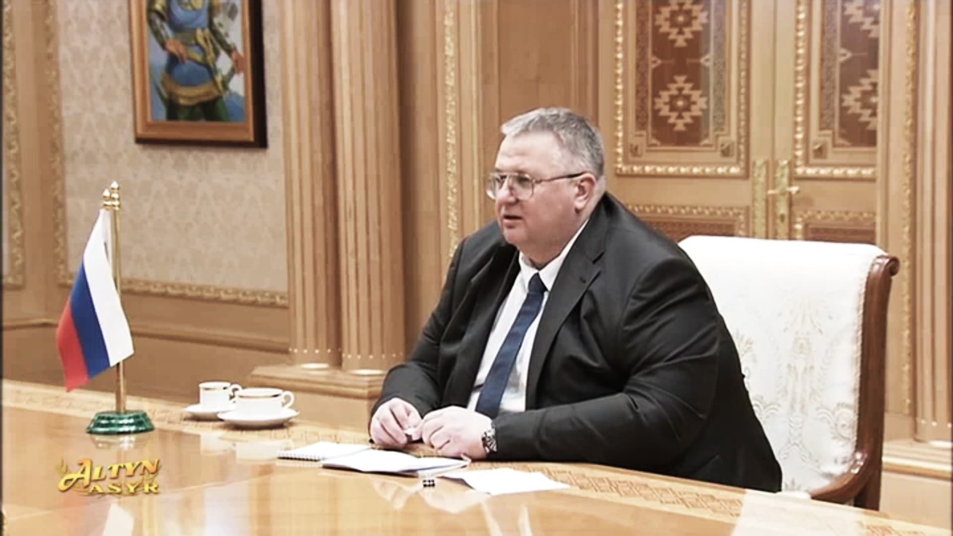 Türkmenistanyň Prezidenti Russiýa Federasiýasynyň wise-premýerini kabul etdi