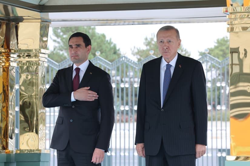 Ankaradaky Prezident toplumynda Türkmenistanyň Baştutanyny garşylamak dabarasy geçirildi
