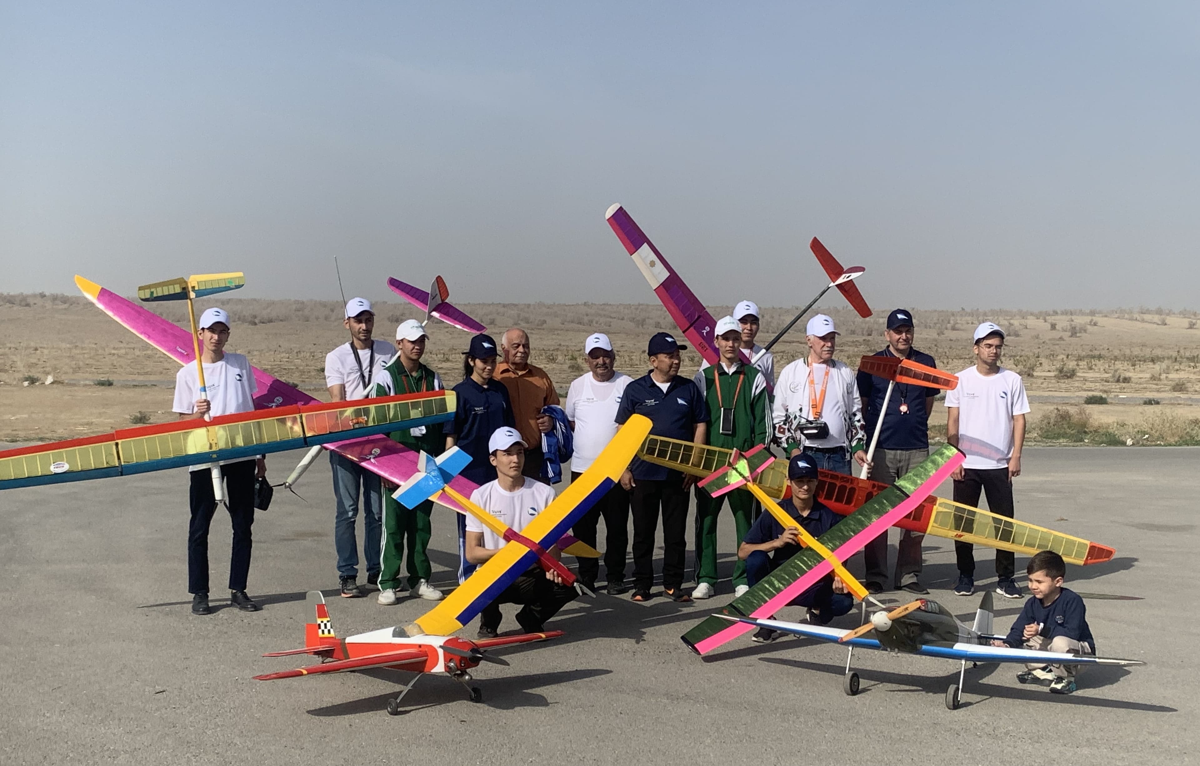 The championship of Turkmenistan in aircraft modeling took place