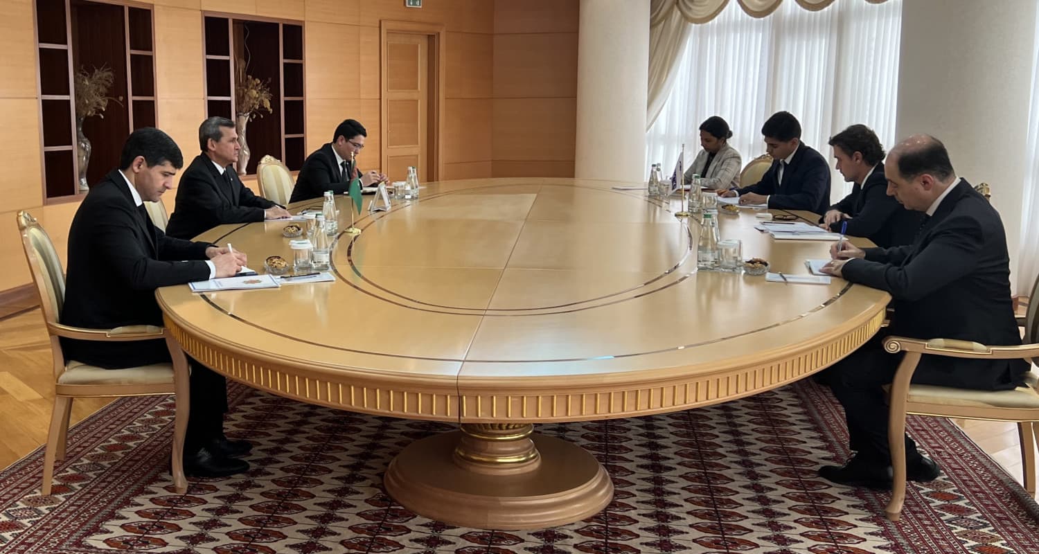 A meeting with representatives of the OSCE ODIHR was held at the Ministry of Foreign Affairs of Turkmenistan