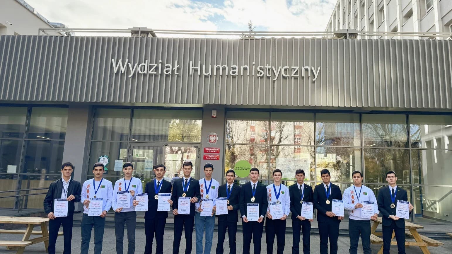 Turkmen students are winners of team competitions in mathematics in Poland