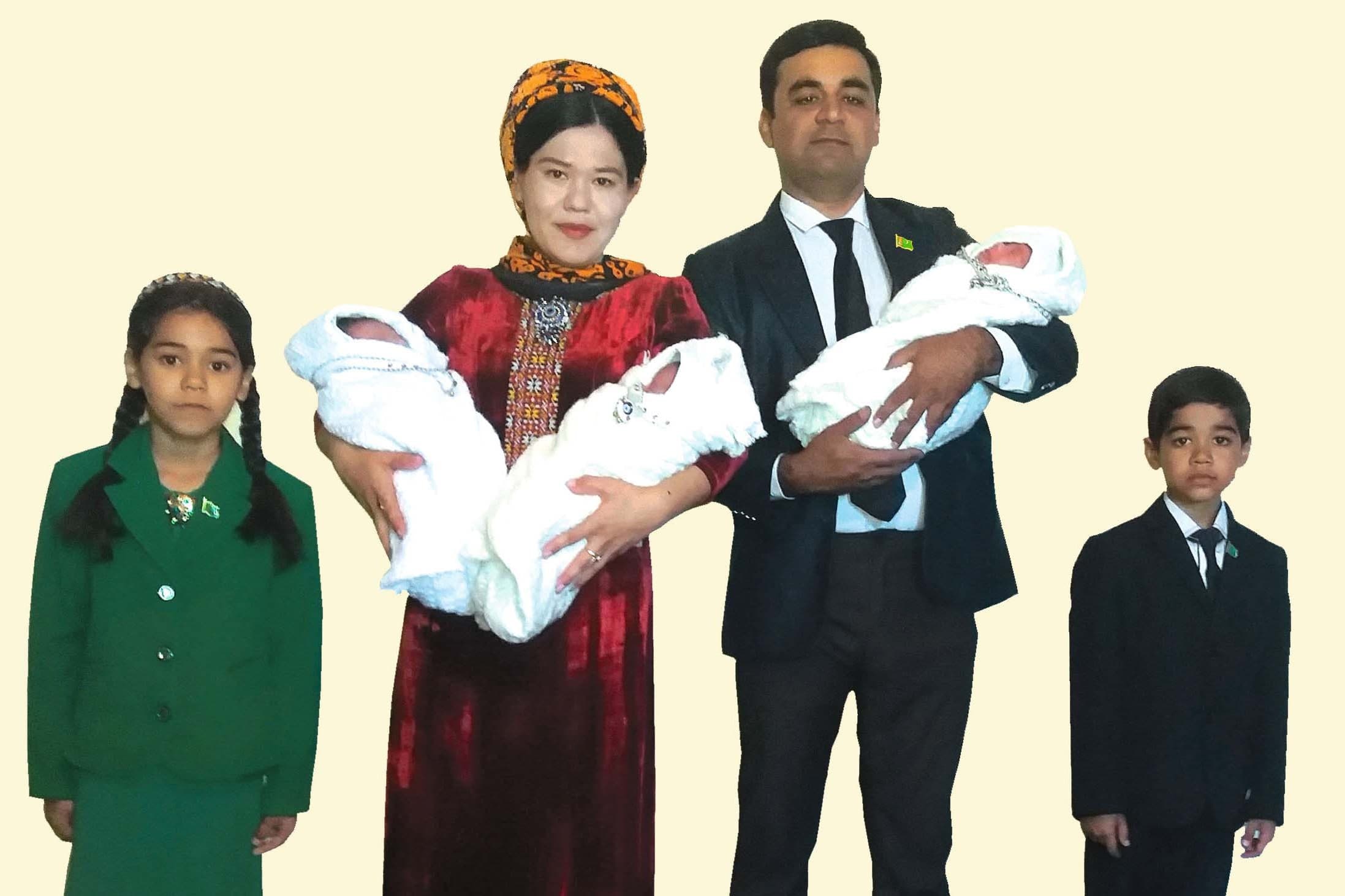Görogly etrabynda soňky ýüz ýylda ikinji üçem bäbejikler dünýä indi