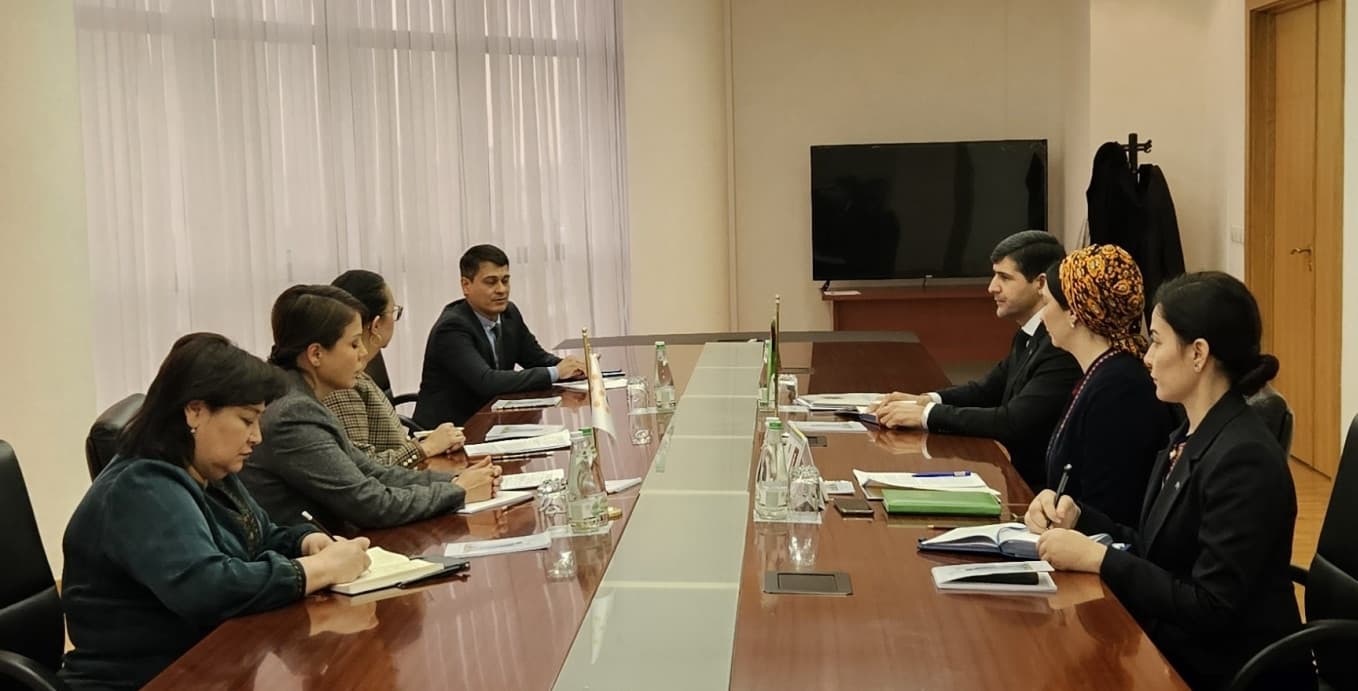 Türkmenistanyň Daşary işler ministrliginde BMG-niň Ilat gaznasy bilen hyzmatdaşlyk meseleleri maslahatlaşyldy