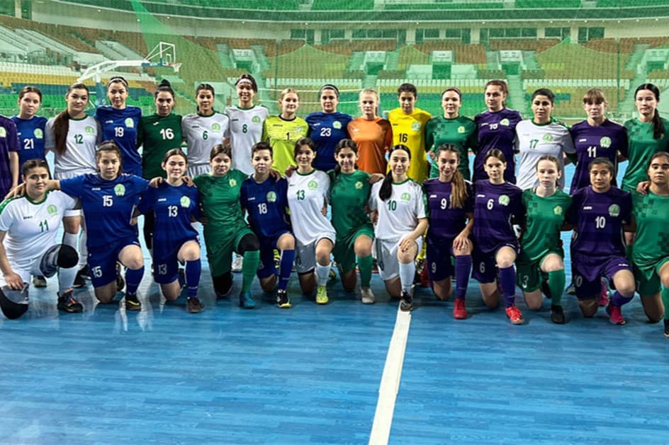 Türkmenistanly zenan futzalçylar “CAFA” çempionatyna gatnaşýar
