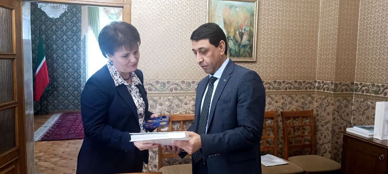 Состоялась встреча Генерального консула Туркменистана в Казани с Ректором Набережночелнинского государственного педагогического университета