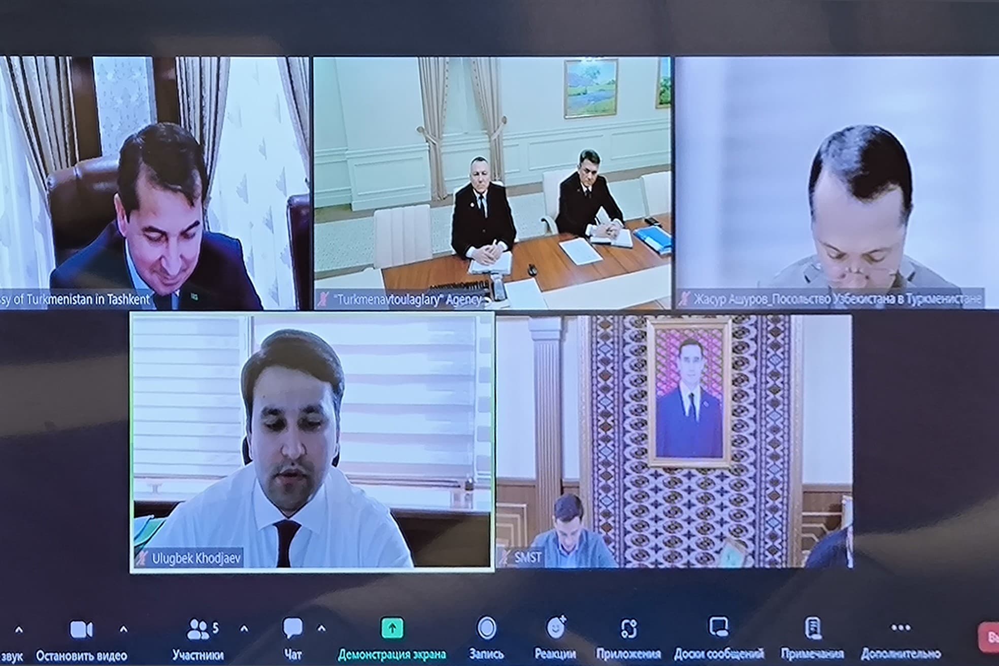 Упрощение визовых процедур обсудили транспортники из Туркменистана и Узбекистана