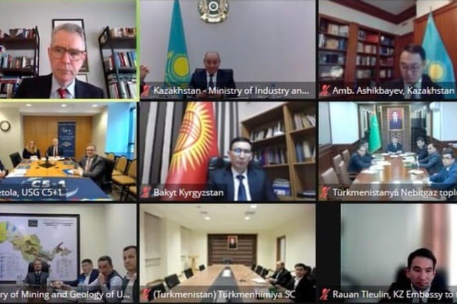 Туркменские делегаты участвовали в Диалоге по критическим минералам «ЦА + США»