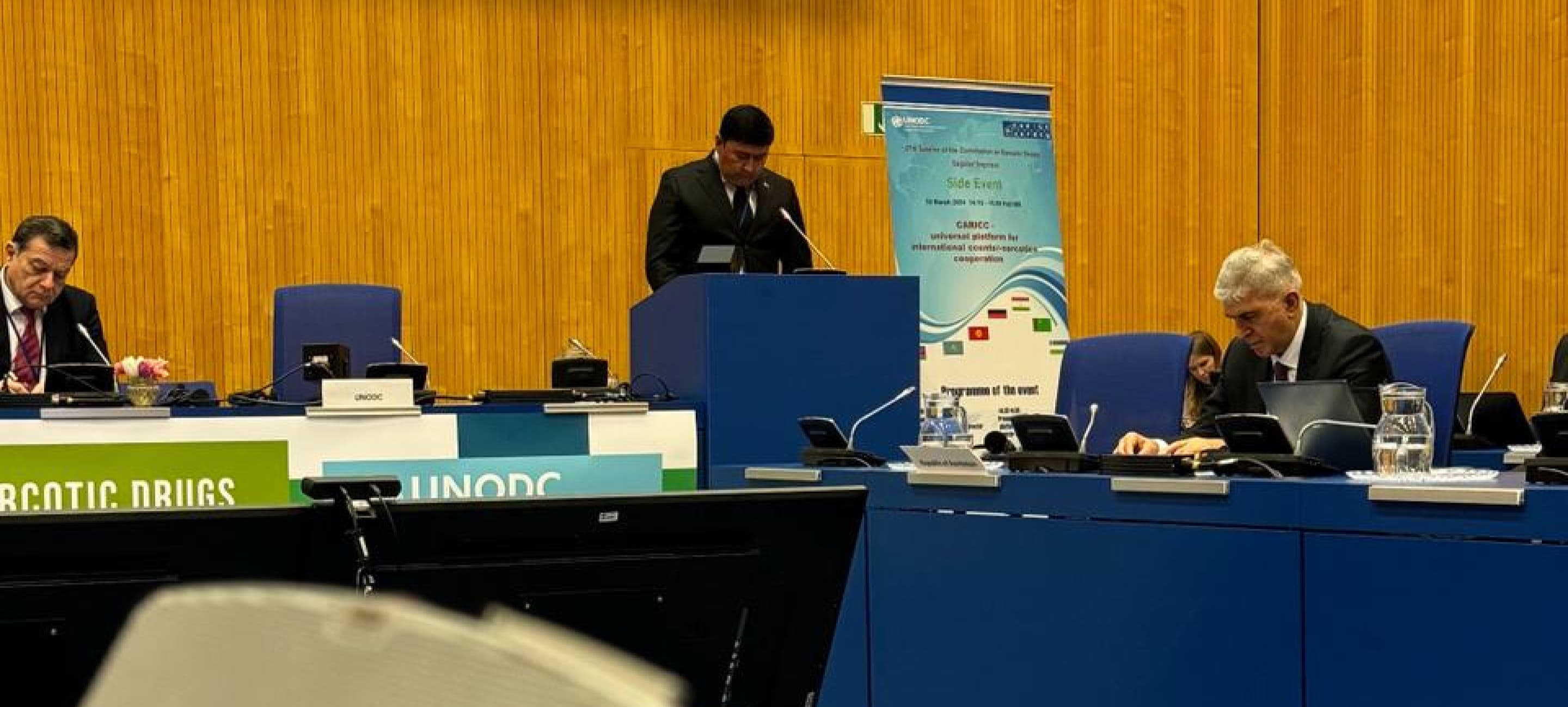 Делегация Туркменистана участвует в мероприятиях UNODC в Вене