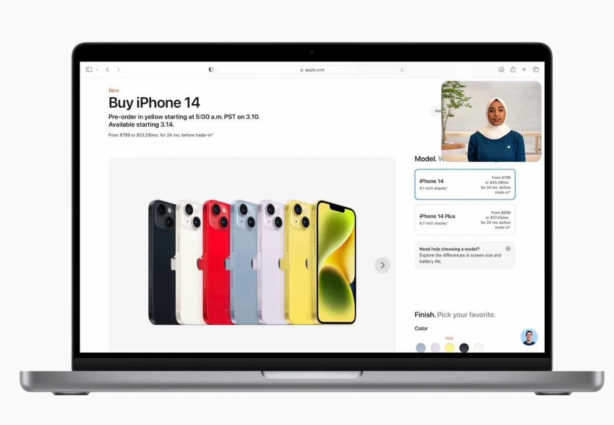 В Apple Store появились консультации со специалистом по видео