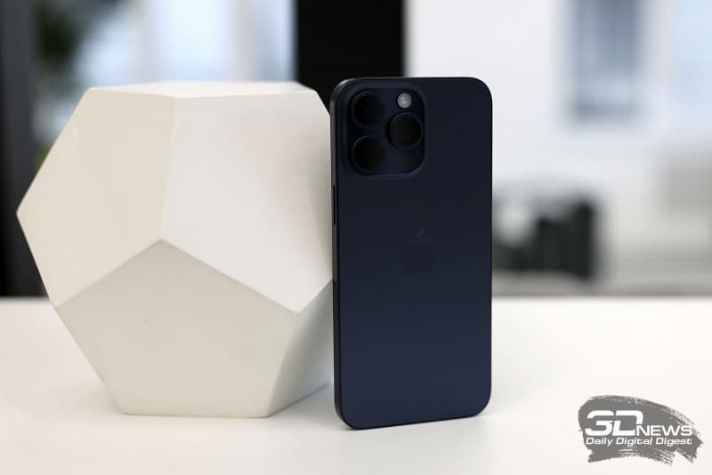 iPhone 15 Pro Max стал самым продаваемым смартфон в мире в первом квартале