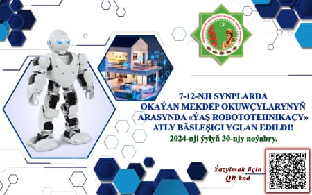 Young robotics specialist to be selected in Turkmenistan