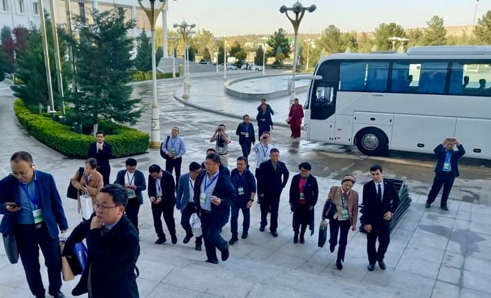 A group of scientists from China arrived in Ashgabat