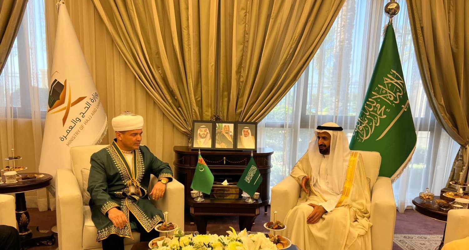 Türkmenistan we Saud Arabystany 2025-nji ýylda Haj parzyny ýerine ýetirmek barada Ylalaşyga gol çekdiler