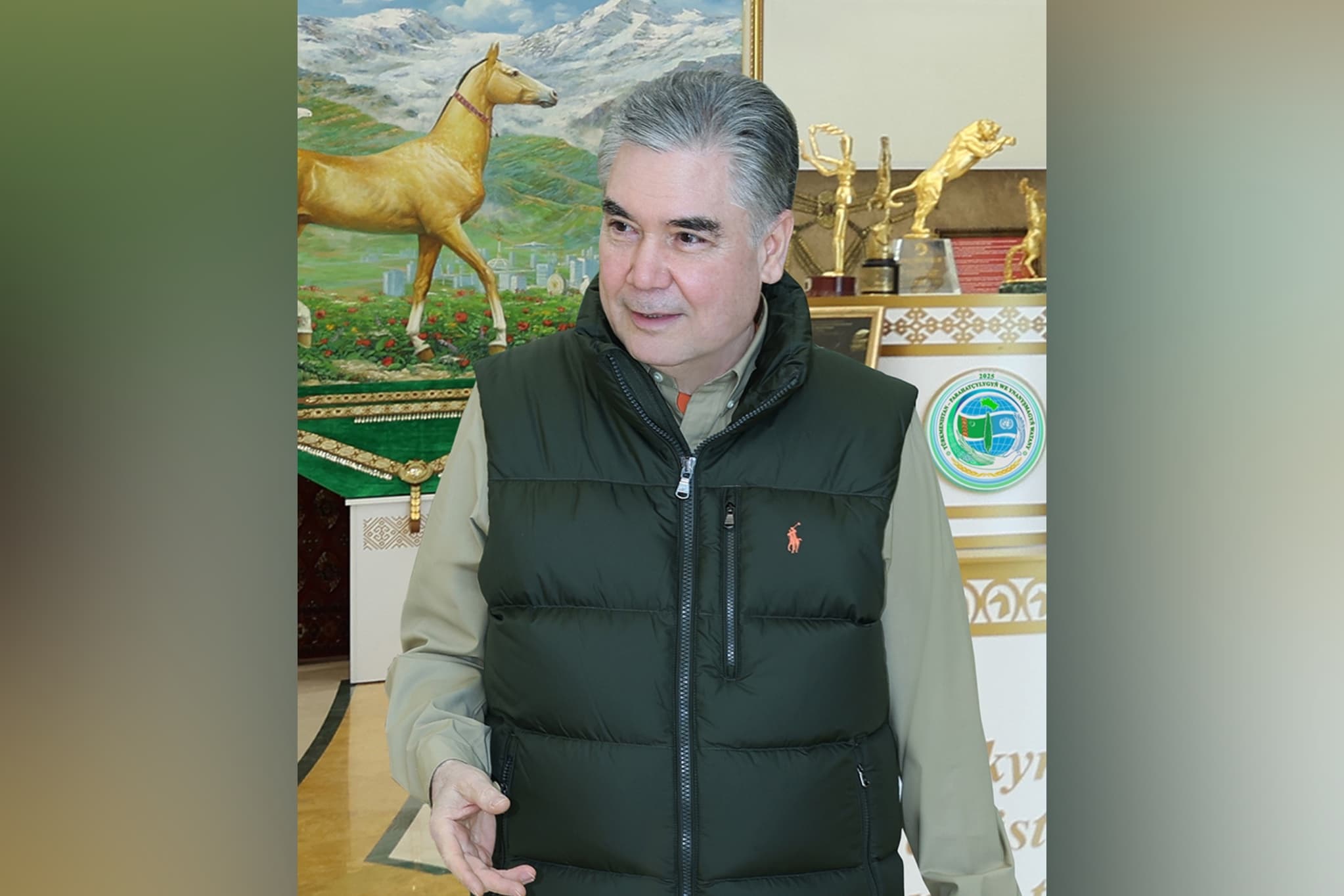 Türkmen halkynyň Milli Lideri Arkadag şäherine iş saparyny amala aşyrdy