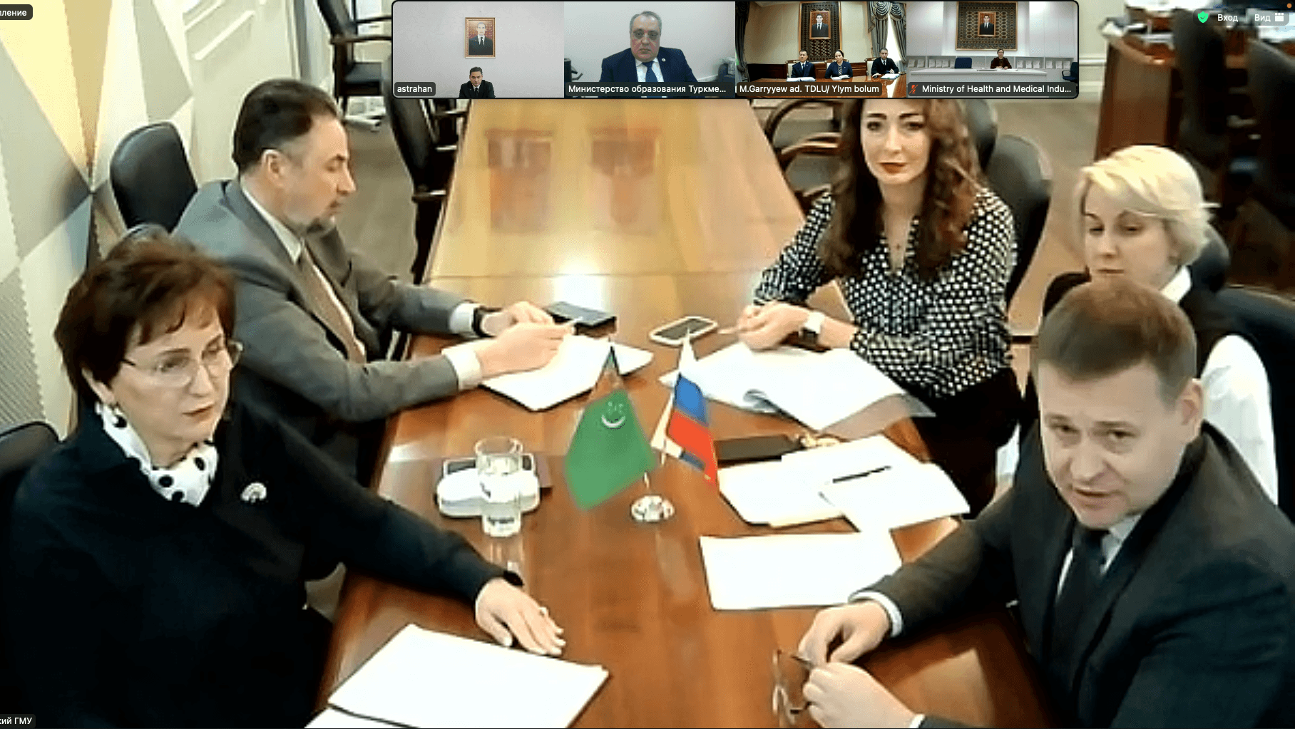 turkmen-and-astrakhan-medical-universities-discuss-joint-projects