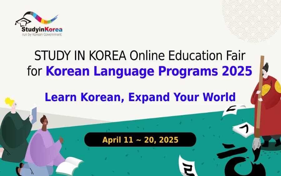 The Korean Embassy in Turkmenistan invites you to an online fair of educational programs for studying the Korean language