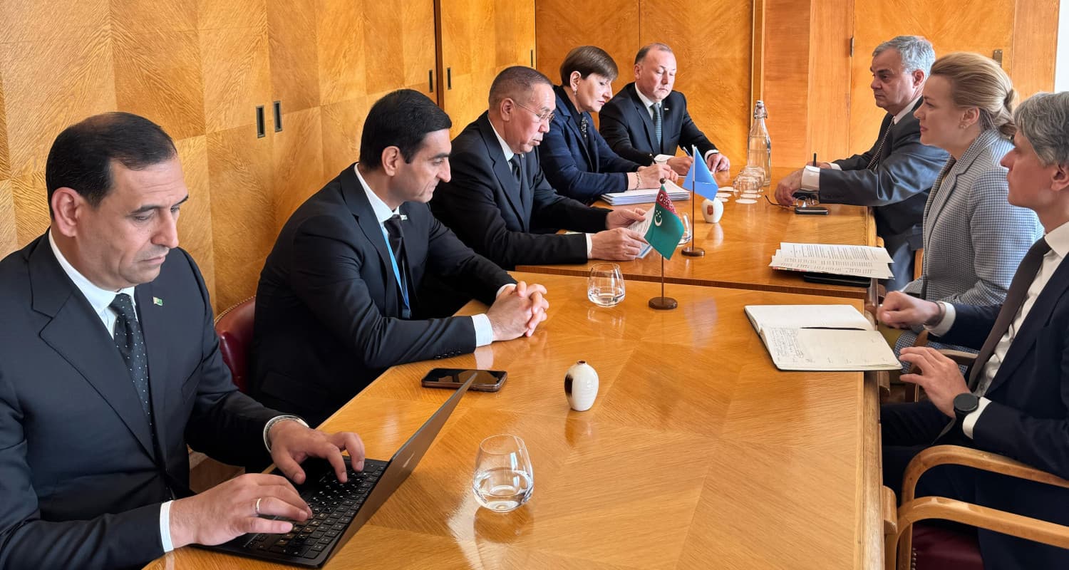 Turkmenistan delegation in Geneva held meetings with heads of UNECE and UNCTAD