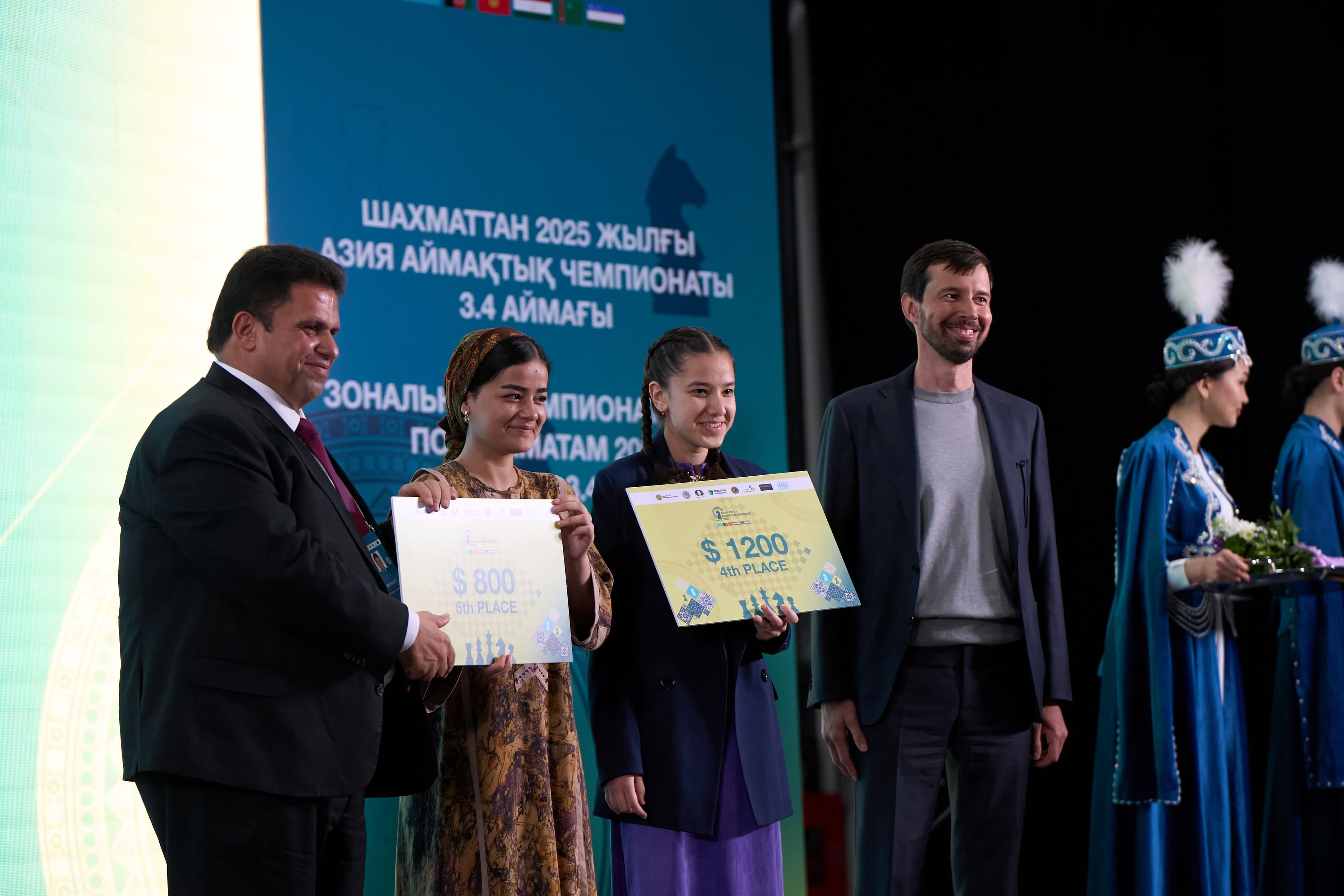 New female names of Turkmen chess: results of the Asian Zonal Championship in Almaty
