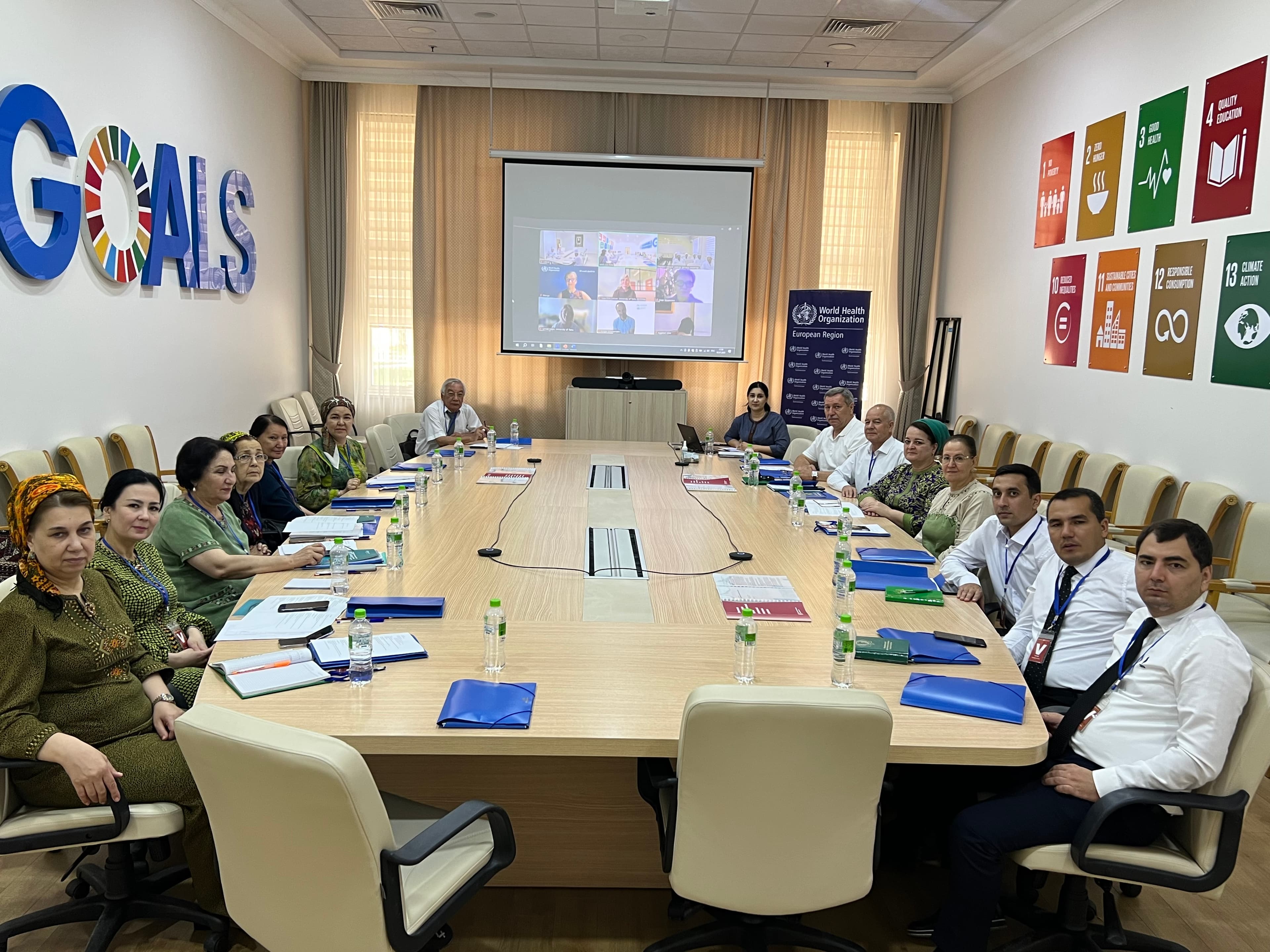 Developing clinical guidelines for NCDs: WHO training for health experts in Turkmenistan