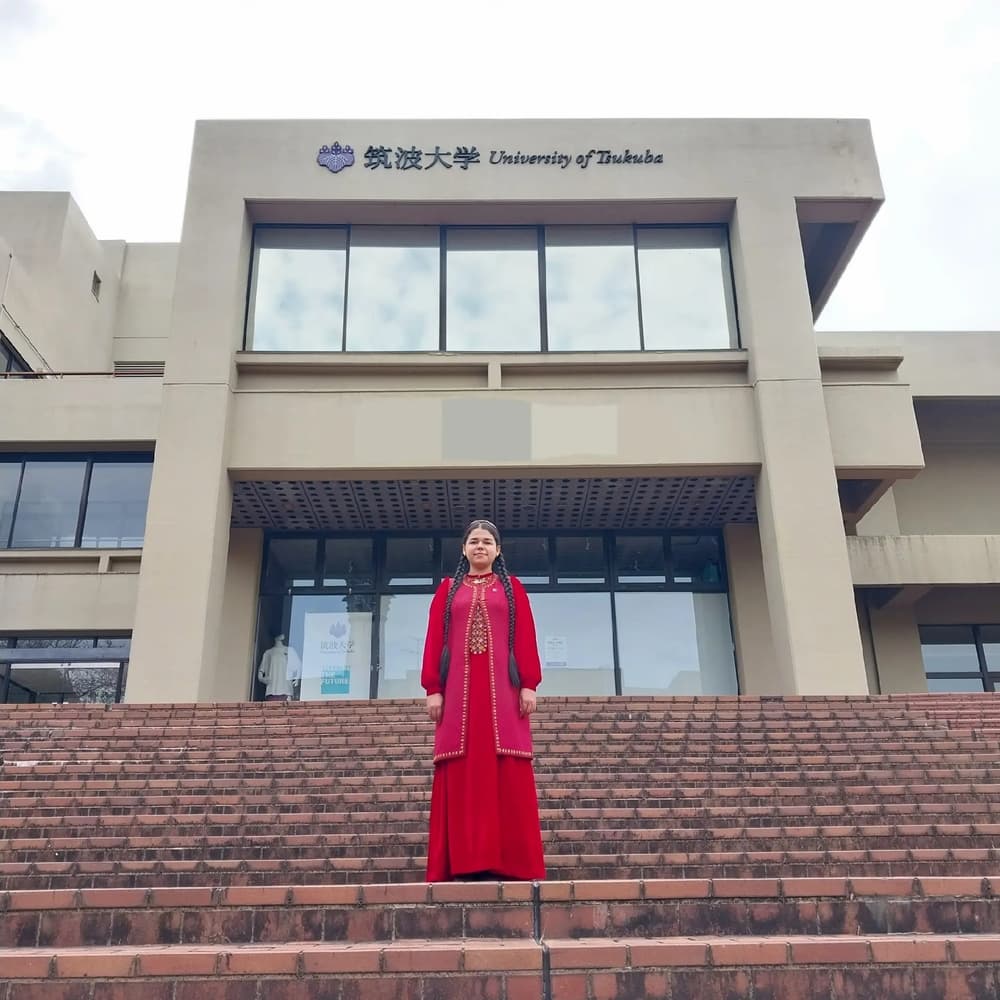 Students of the Institute of World Languages sent for one-year study at the University of Tsukuba